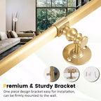 Dovelina Miroir mural décoratif pivotant à cadre métallique arqué avec coins arrondis, cadre 36x24 (lot de 2) - Or