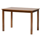 Ensemble de salle à manger Baxton Studio Genesis moderne en tissu et bois