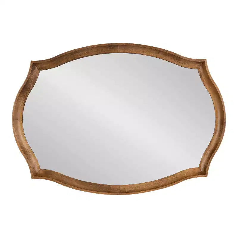 Miroir mural festonné Hatherleigh 24x34 Kate & Laurel All Things Decor
