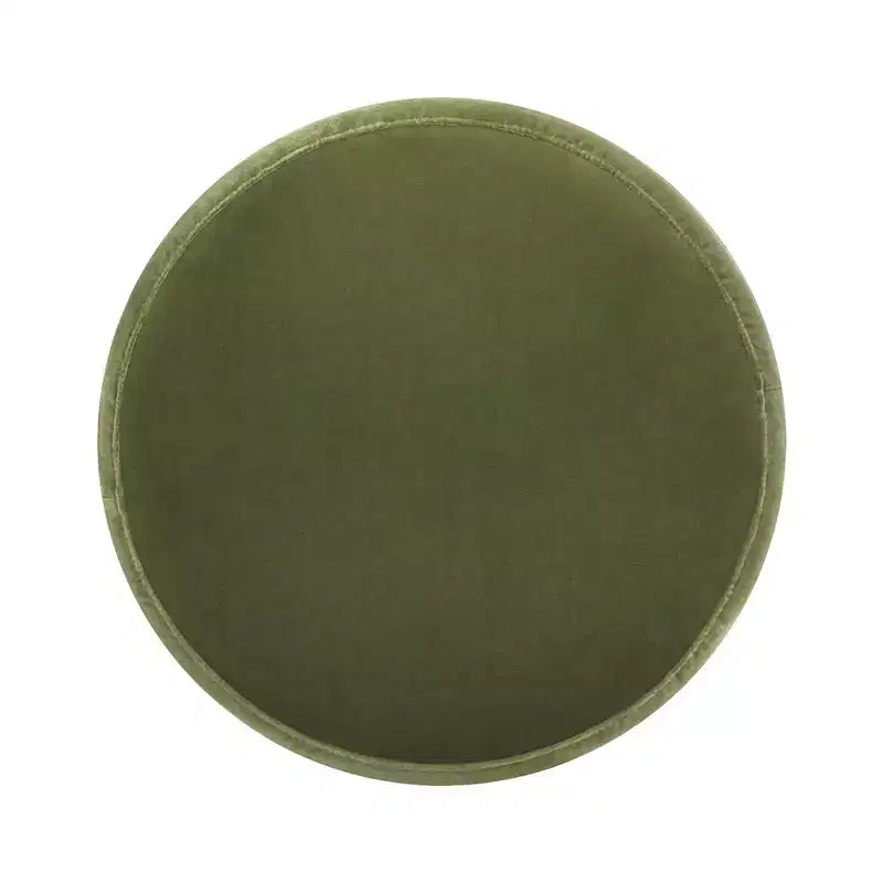 Pouf de rangement rond surdimensionné Jennifer Taylor Home Fuji de 48 cm