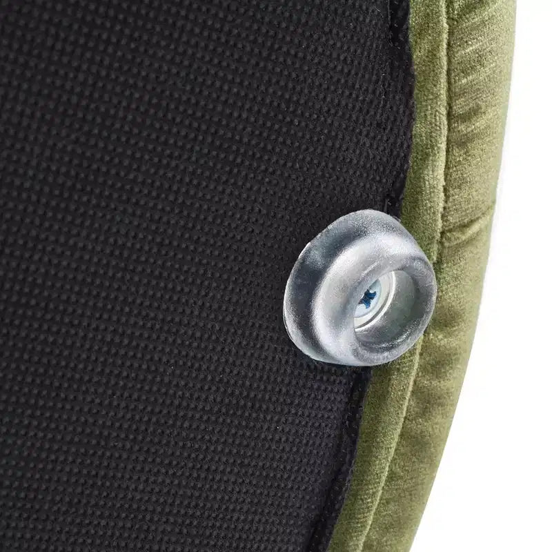Pouf de rangement rond surdimensionné Jennifer Taylor Home Fuji de 48 cm