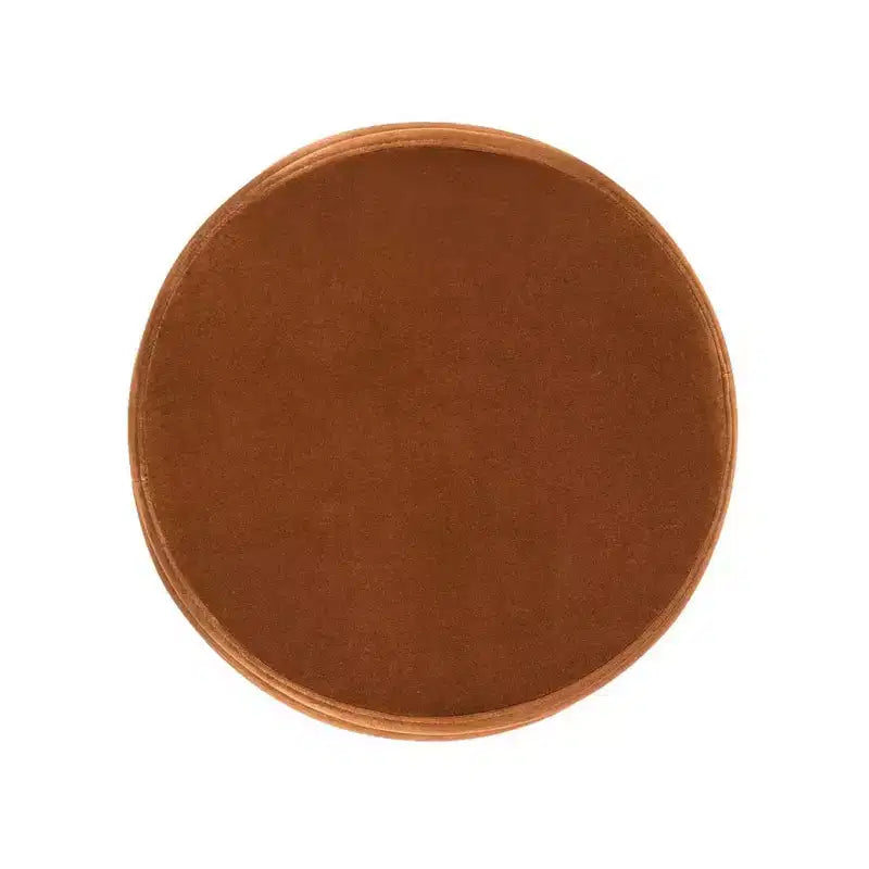 Pouf de rangement rond surdimensionné Jennifer Taylor Home Fuji de 48 cm