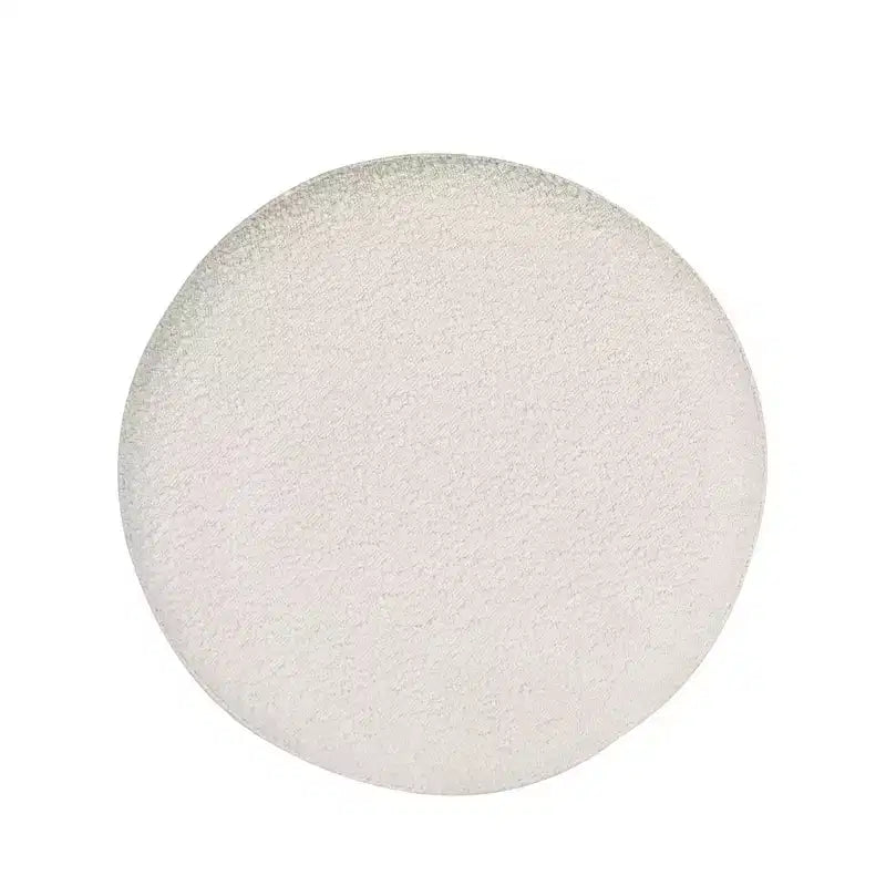 Pouf de rangement rond surdimensionné Jennifer Taylor Home Fuji de 48 cm