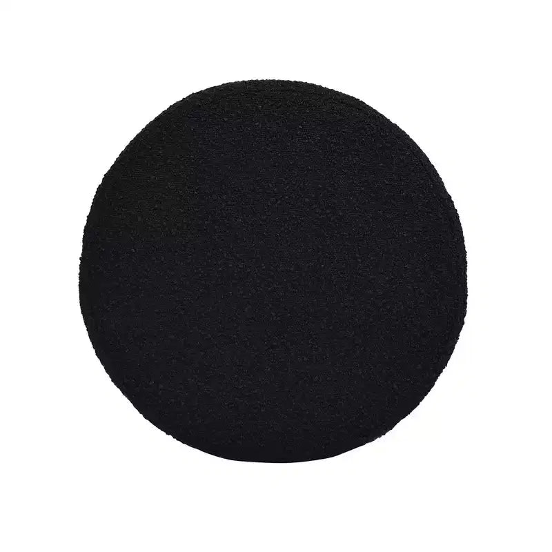 Pouf de rangement rond surdimensionné Jennifer Taylor Home Fuji de 48 cm