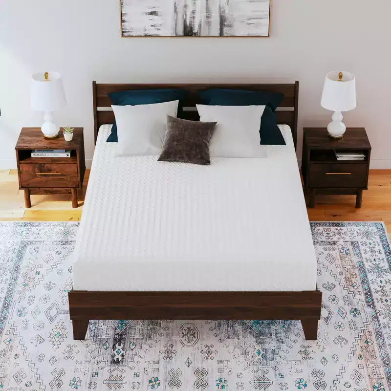 Matelas en mousse à mémoire de forme ferme 10 po Chime de Signature Design by Ashley