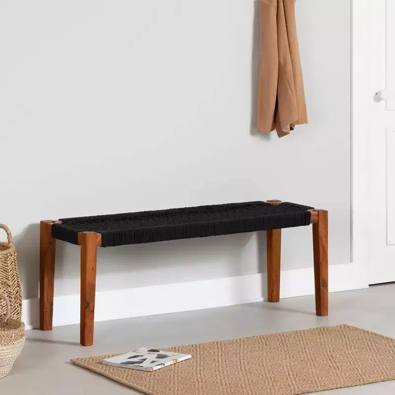 Bureau d'ordinateur Helsy South Shore avec barre d'alimentation
