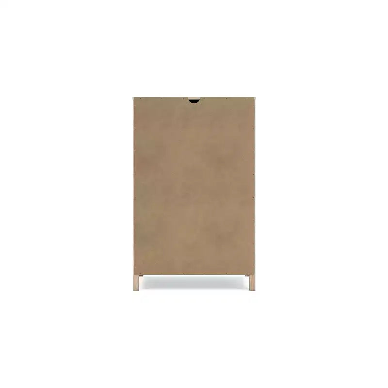 Commode 5 tiroirs Socalle par Signature Design by Ashley, couleur beige