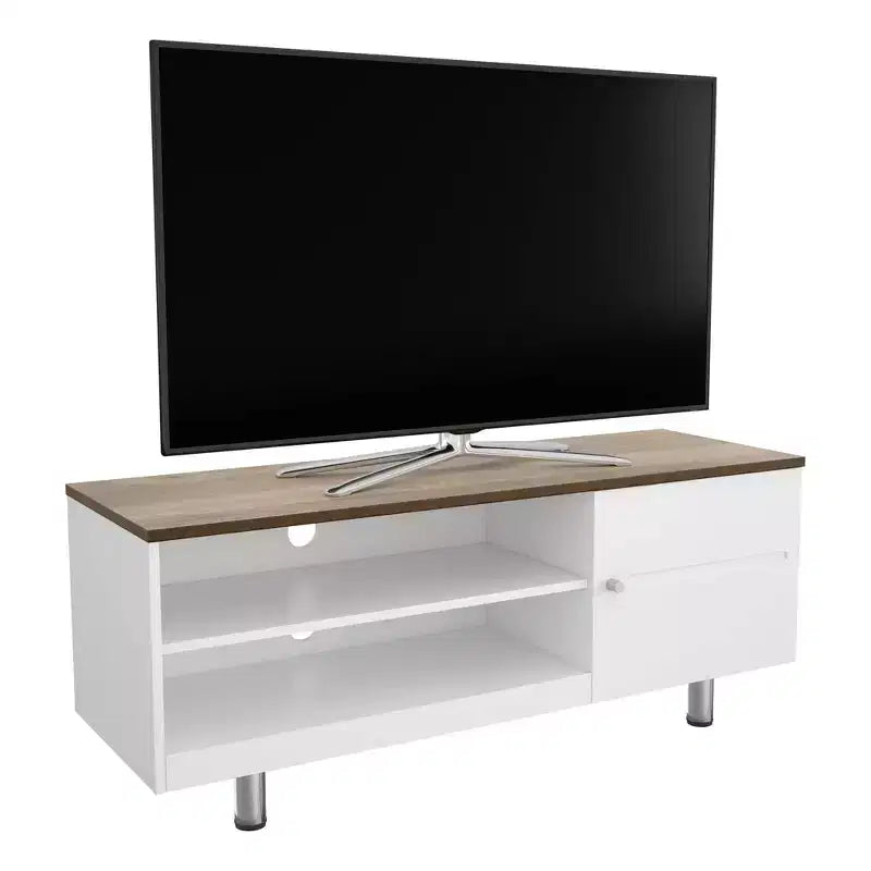 Meuble TV AVF Whitesands 1200 pour téléviseurs jusqu'à 60 pouces