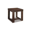 Signature Design by Ashley Contemporary Watson End Table Dark Brown