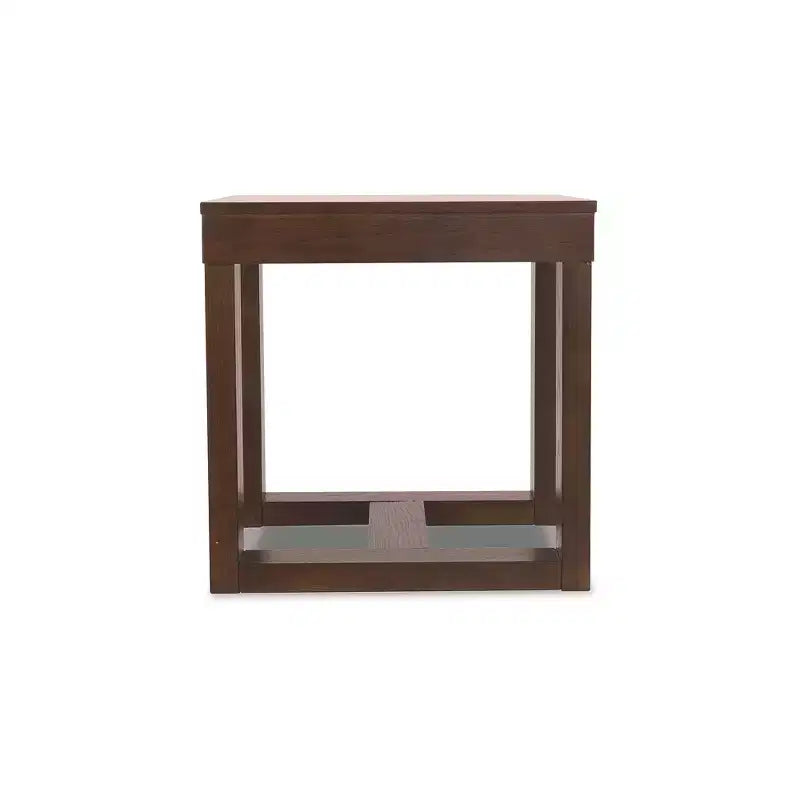 Table d'appoint Watson contemporaine brun foncé Signature Design by Ashley