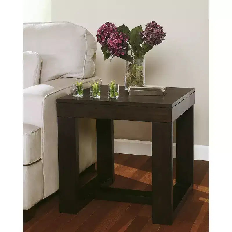 Table d'appoint Watson contemporaine brun foncé Signature Design by Ashley