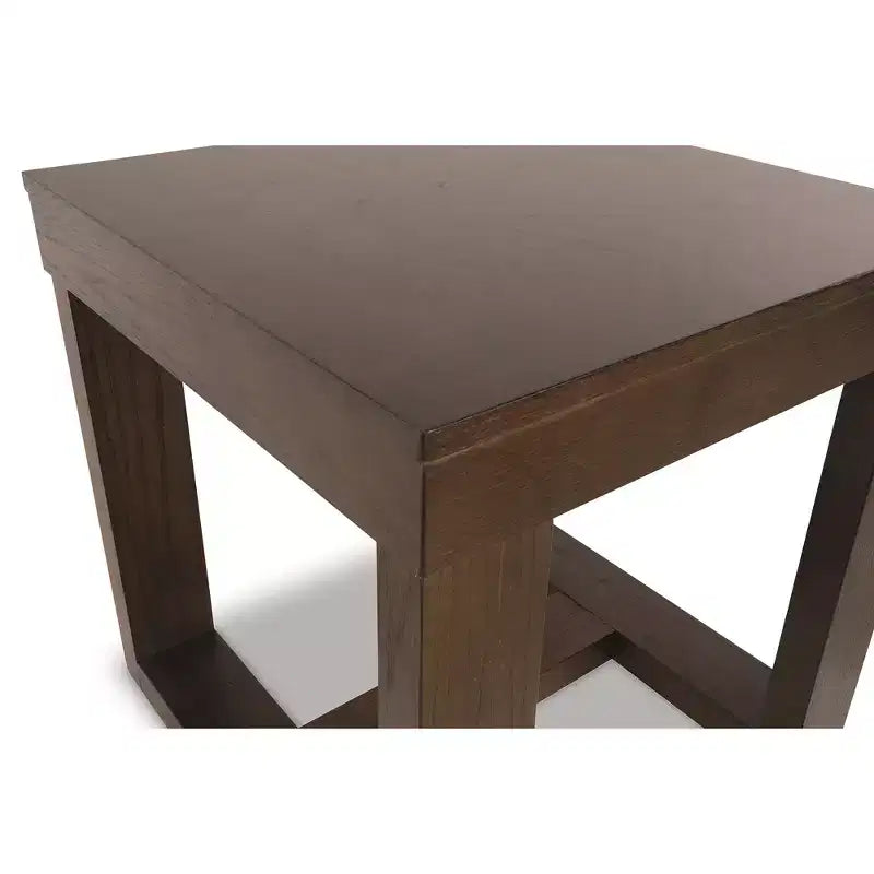 Table d'appoint Watson contemporaine brun foncé Signature Design by Ashley