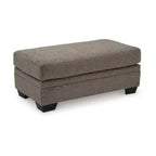 Repose-pieds rembourré Stonemeade de Signature Design by Ashley, couleur noix de muscade