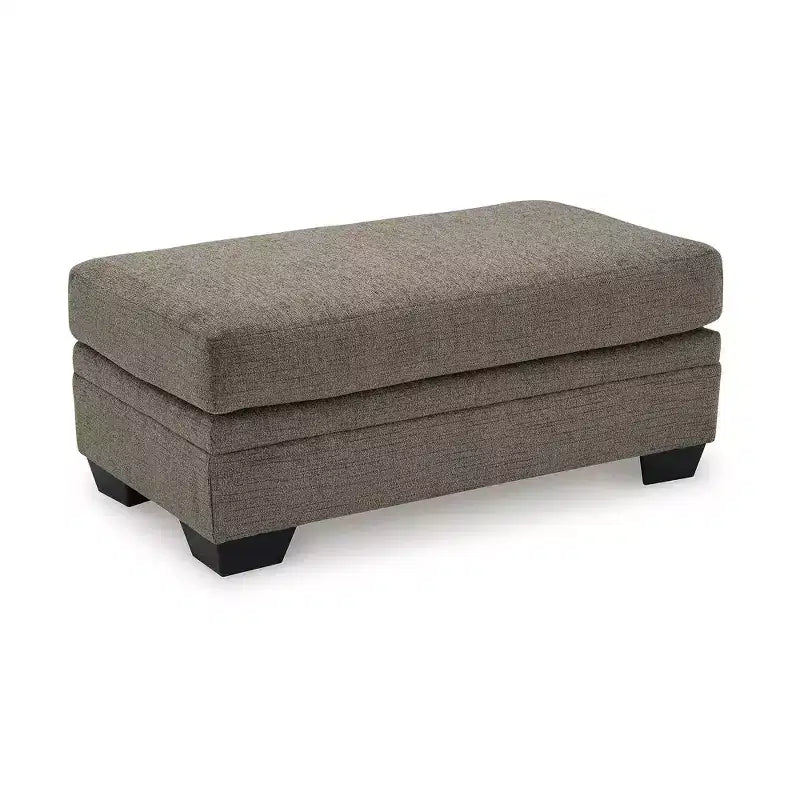 Repose-pieds rembourré Stonemeade de Signature Design by Ashley, couleur noix de muscade