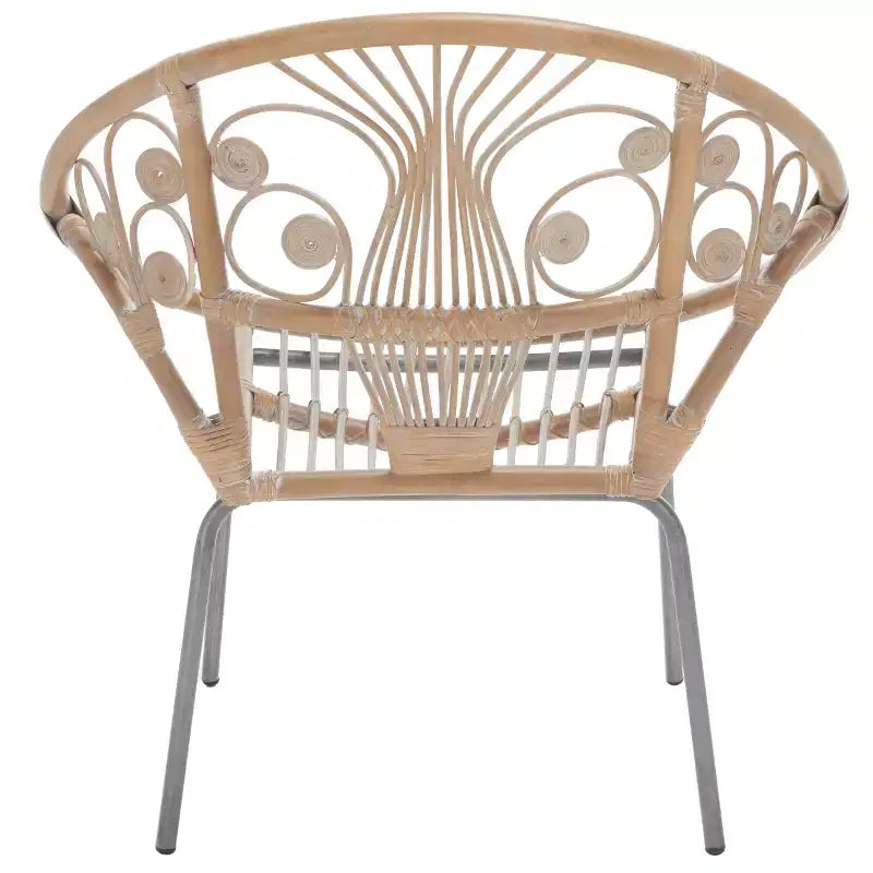Fauteuil d'appoint Carlson - WIK6505A - Gris délavé/Noir - Safavieh