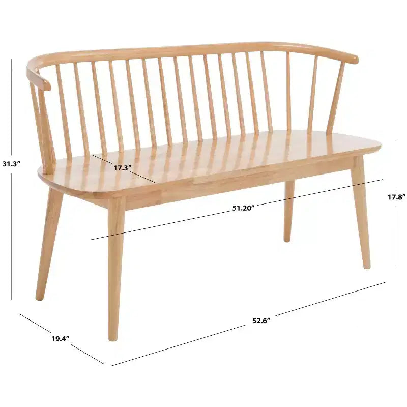 Banc à fuseaux Blanchard - BCH8500 - Safavieh