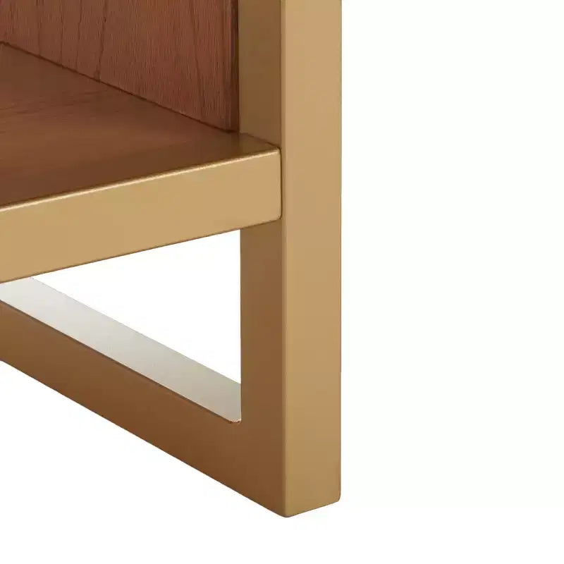 Banc à étagères ouvertes Iona avec coussin - BCH5002 - Safavieh
