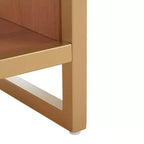 Banc à étagères ouvertes Iona avec coussin - BCH5002 - Safavieh