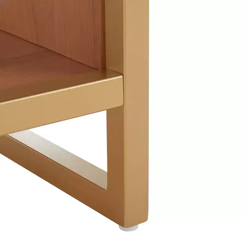 Banc à étagères ouvertes Iona avec coussin - BCH5002 - Safavieh