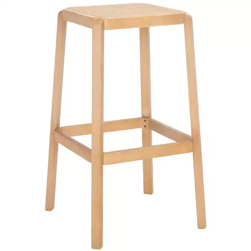 Tabouret de bar Silus sans dossier en canne - BST9505 - Safavieh