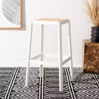 Tabouret de bar Silus sans dossier en canne - BST9505 - Safavieh
