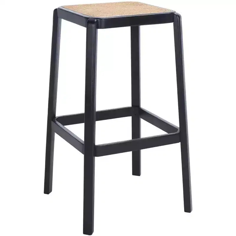 Tabouret de bar Silus sans dossier en canne - BST9505 - Safavieh