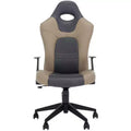 Belinda Swivel Desk Chair - Height Adjustable - FOX8503 - Black/Grey - Safavieh