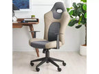 Chaise de bureau pivotante Belinda - Hauteur réglable - FOX8503 - Noir/Gris - Safavieh