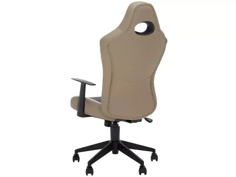 Chaise de bureau pivotante Belinda - Hauteur réglable - FOX8503 - Noir/Gris - Safavieh