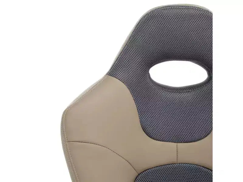 Chaise de bureau pivotante Belinda - Hauteur réglable - FOX8503 - Noir/Gris - Safavieh