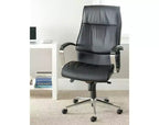 Chaise de bureau Fernando pivotante - Hauteur réglable - FOX8507 - Noir - Safavieh