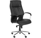 Chaise de bureau Fernando pivotante - Hauteur réglable - FOX8507 - Noir - Safavieh