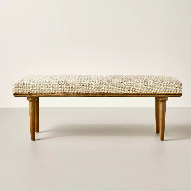 Banc rembourré – Meubles Hearth & Hand avec Magnolia