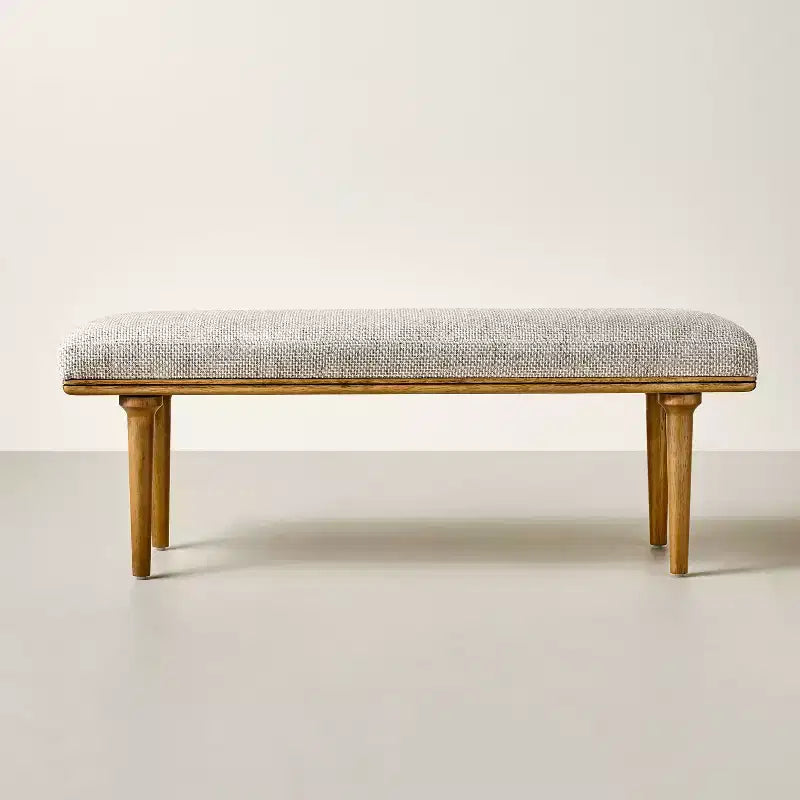 Banc rembourré – Meubles Hearth & Hand avec Magnolia
