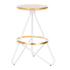 Tabouret de comptoir Galexia - BST3201C - Or/Blanc - Safavieh