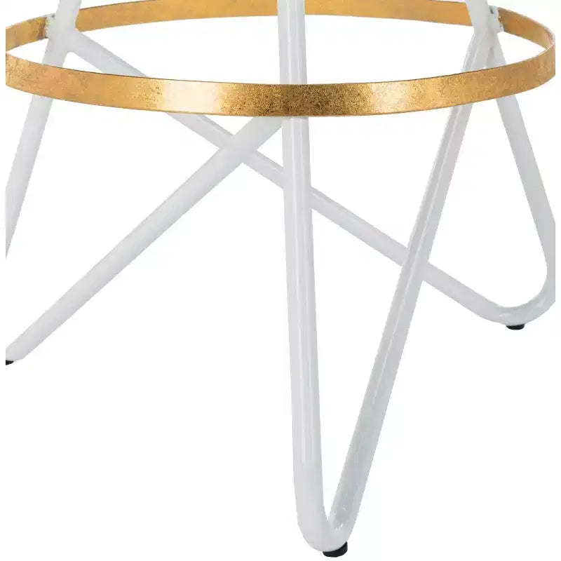 Tabouret de comptoir Galexia - BST3201C - Or/Blanc - Safavieh