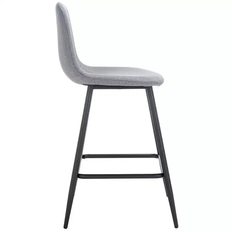 Tabouret de comptoir Travis - BST2001 - Gris foncé/Noir - Safavieh