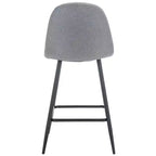 Tabouret de comptoir Travis - BST2001 - Gris foncé/Noir - Safavieh
