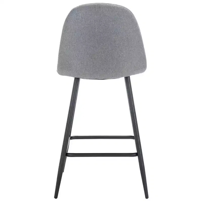 Tabouret de comptoir Travis - BST2001 - Gris foncé/Noir - Safavieh
