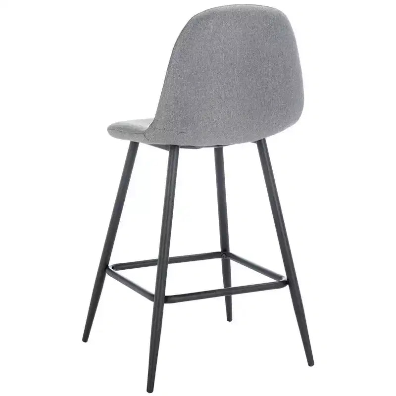 Tabouret de comptoir Travis - BST2001 - Gris foncé/Noir - Safavieh