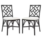 Fauteuil d'appoint Bhumi avec coussin - ACH6509 - Lot de 2 - Safavieh