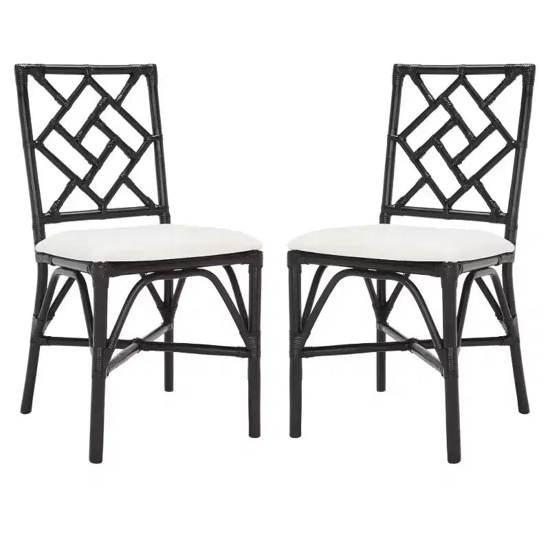 Fauteuil d'appoint Bhumi avec coussin - ACH6509 - Lot de 2 - Safavieh