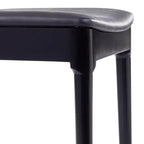 Chaise de salle à manger Flash Furniture Chester de qualité commerciale en bois massif avec dossier à lattes et siège en vinyle