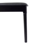 Chaise de salle à manger Flash Furniture Chester de qualité commerciale en bois massif avec dossier à lattes et siège en vinyle