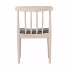 Chaise de salle à manger Flash Furniture Chester de qualité commerciale en bois massif avec dossier à lattes et siège en vinyle