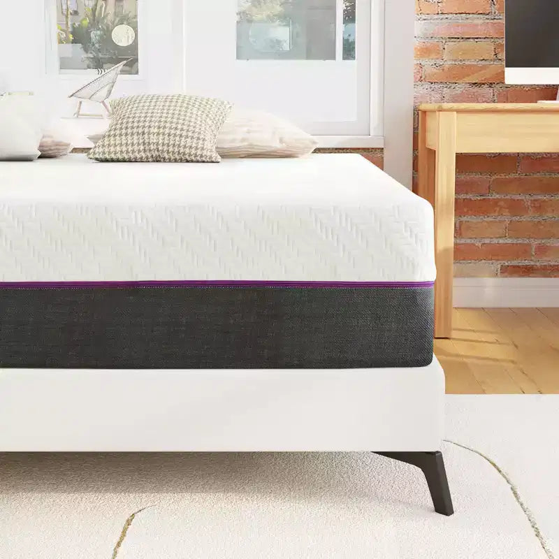 Matelas en mousse à mémoire de forme Wuleitex 8 Medium, silencieux et non perturbant pour une nuit de sommeil confortable