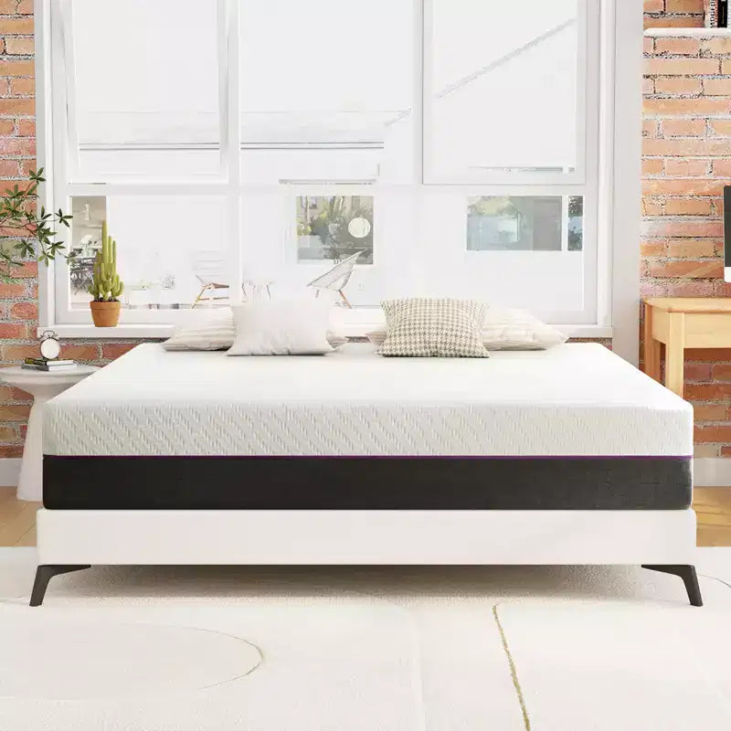Matelas en mousse à mémoire de forme Wuleitex 8 Medium, silencieux et non perturbant pour une nuit de sommeil confortable
