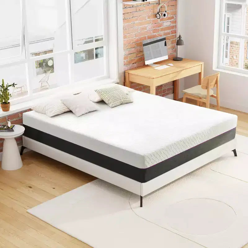Matelas en mousse à mémoire de forme Wuleitex 8 Medium, silencieux et non perturbant pour une nuit de sommeil confortable