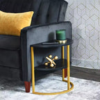 Table d'appoint demi-lune Household Essentials