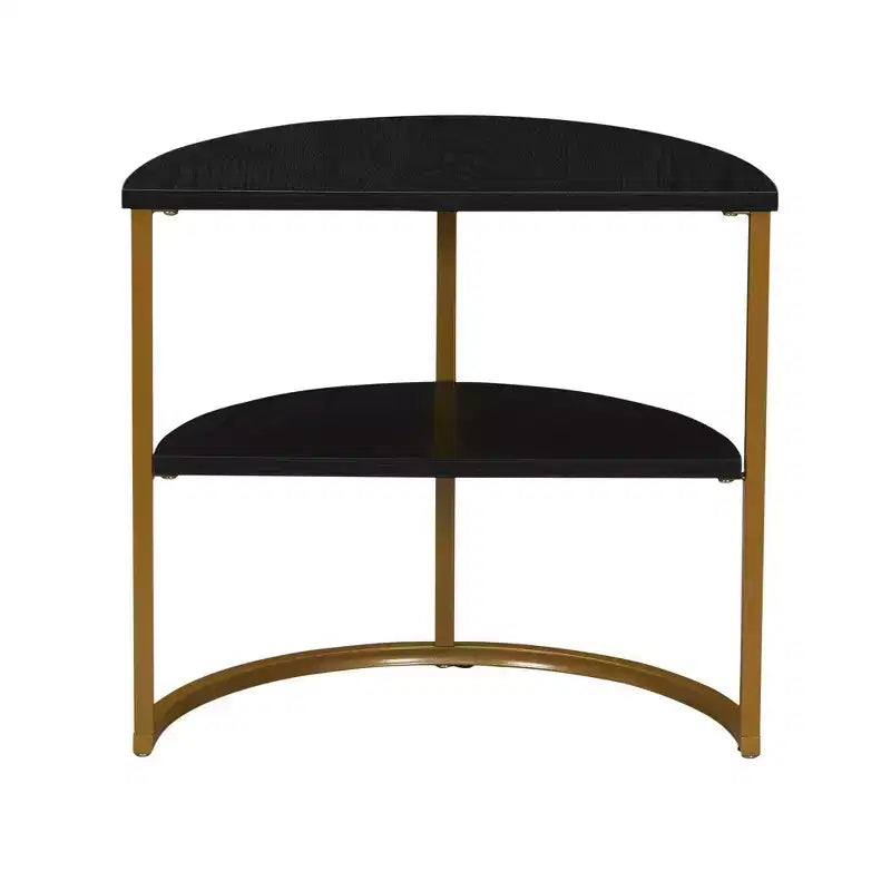 Table d'appoint demi-lune Household Essentials